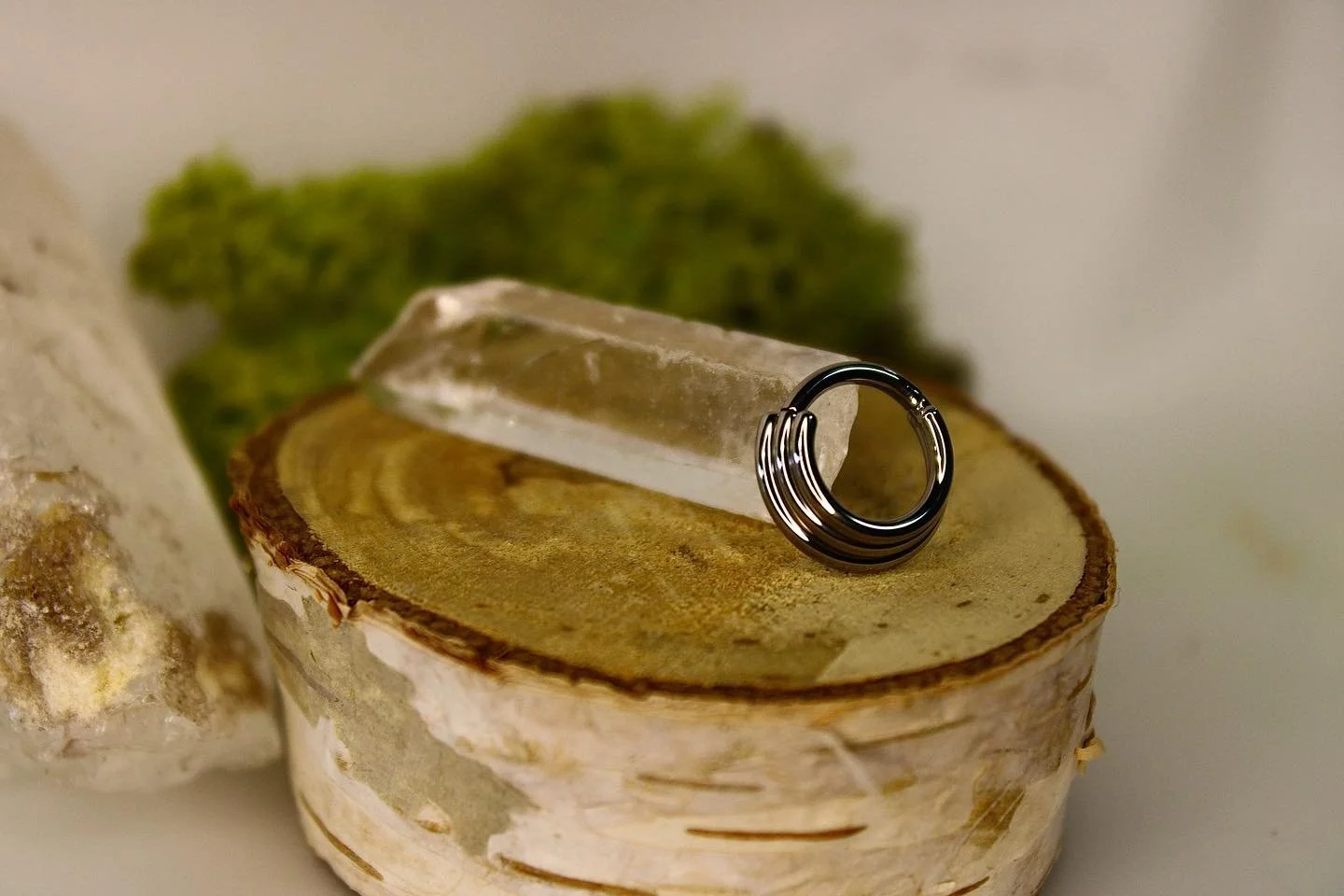 Premium body piercing jewelry collection at Studio 27 San Marcos TX